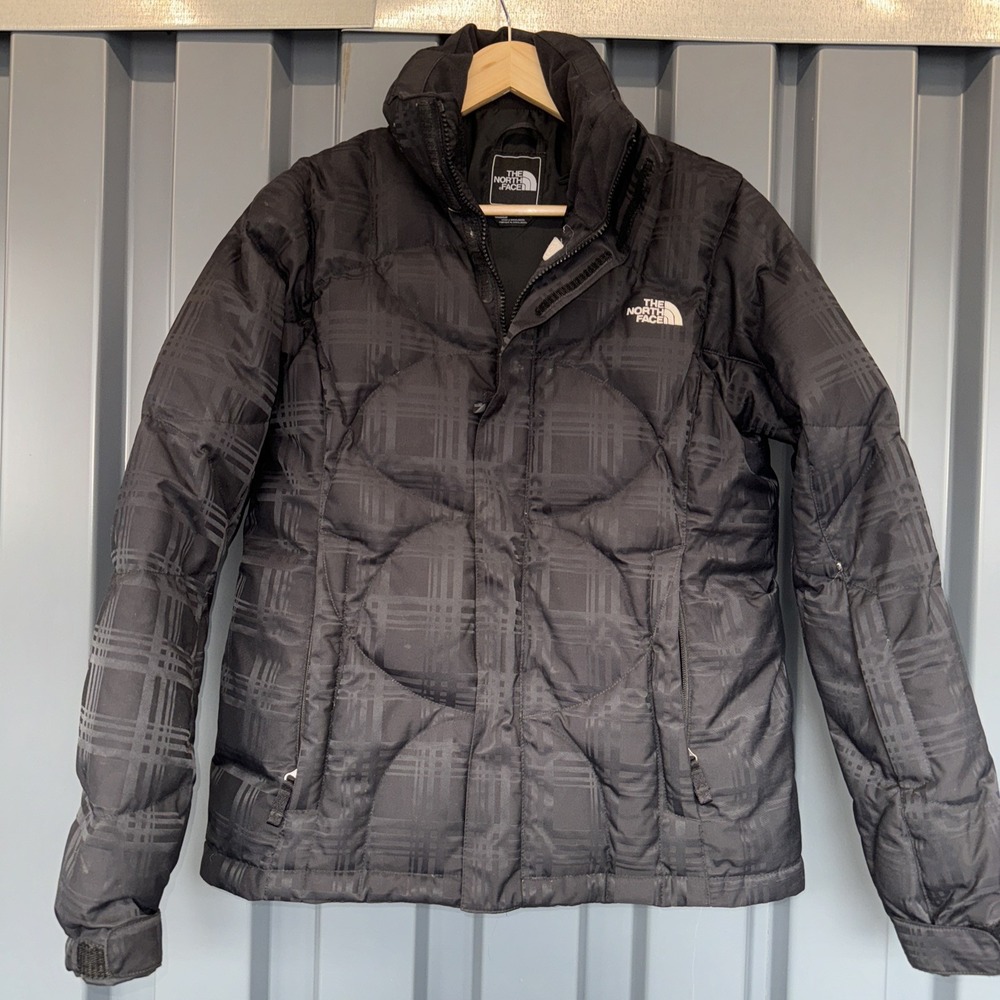 The North Face 600 Goose Down Plaid Ski Snowboard Coat Women M